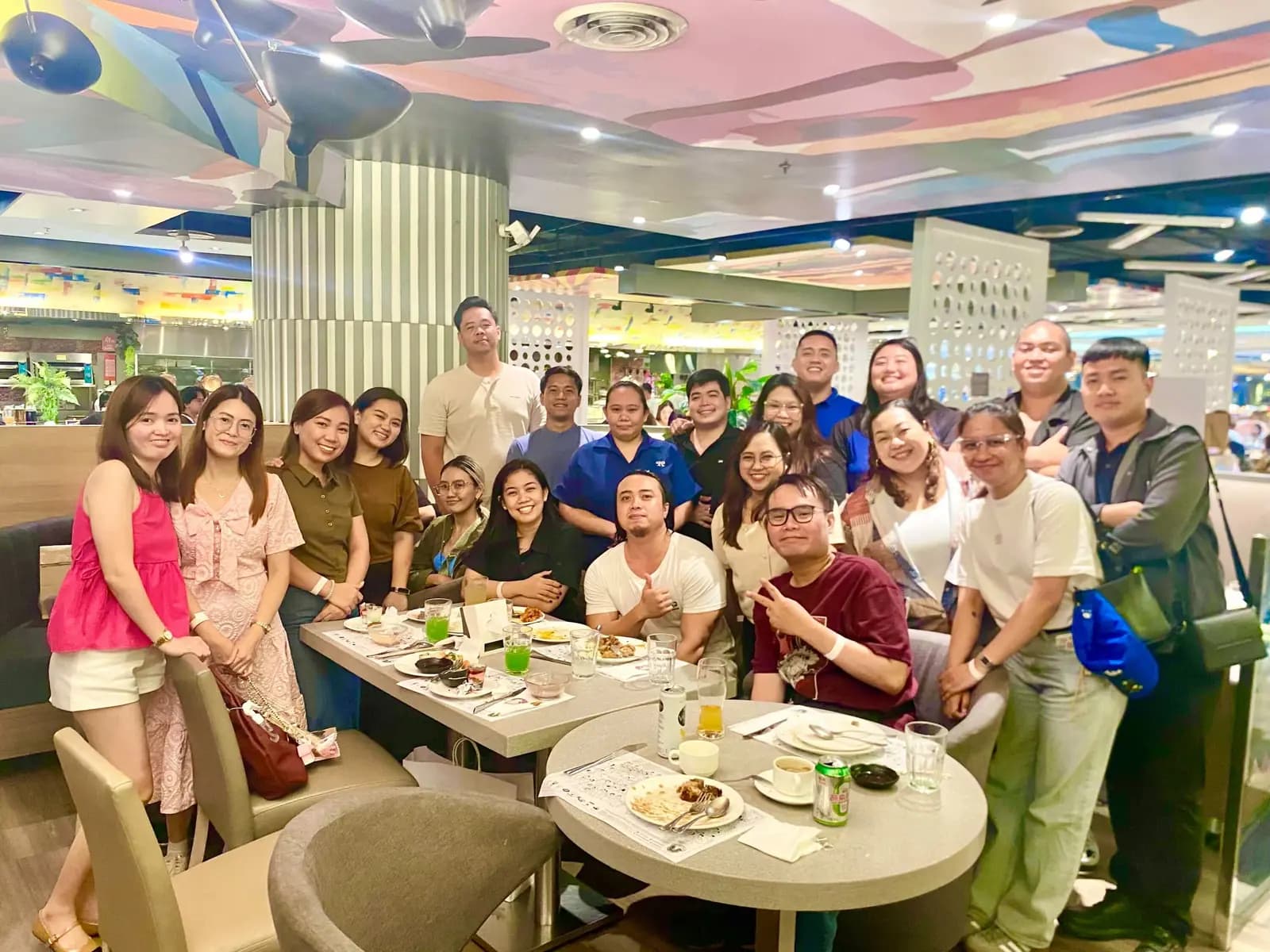 The wider BrokerVA team dining together following the September 2025 quarterly get-together